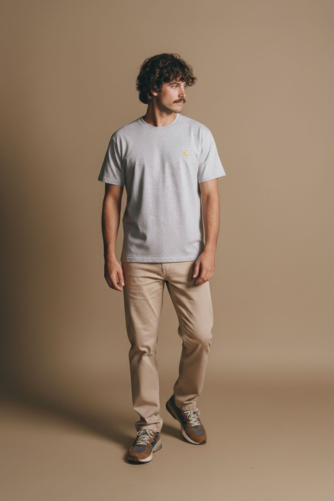 Organic Essential T-Shirt Heather Grey
