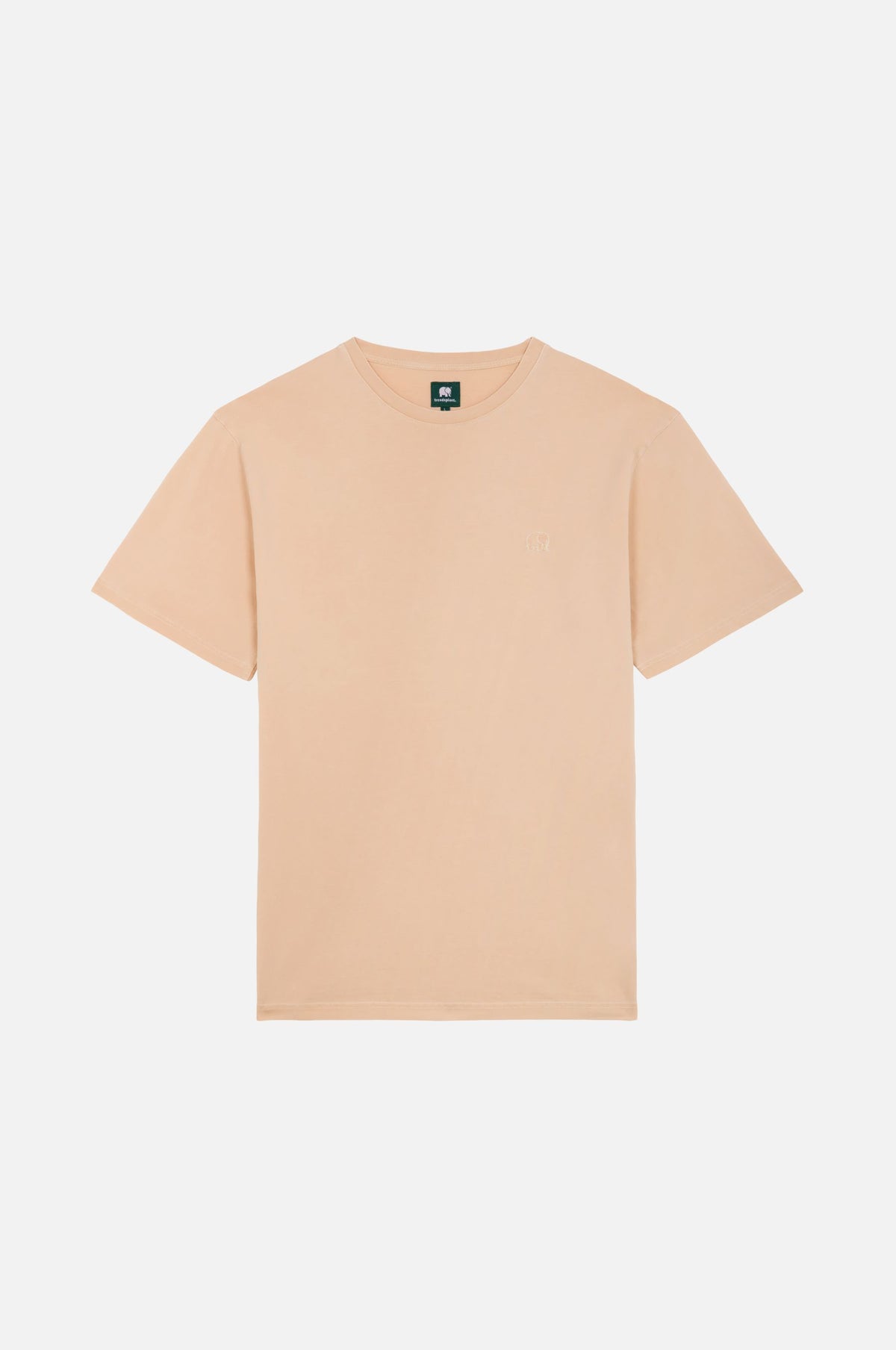 Essential Sunwashed T-Shirt en Smoke Gray présenté sur un fond blanc | TP_IMAGE_TYPE=SILHOUETTE_FRONT