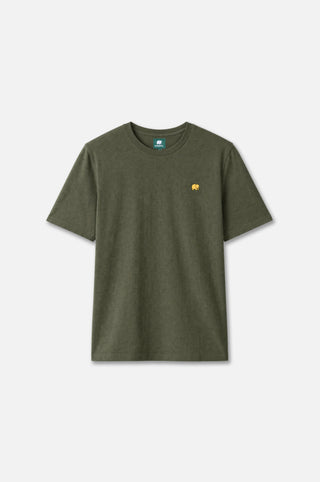 Front silhouette of Organic Essential T-Shirt in Kombu Green | TP_IMAGE_TYPE=SILHOUETTE_FRONT