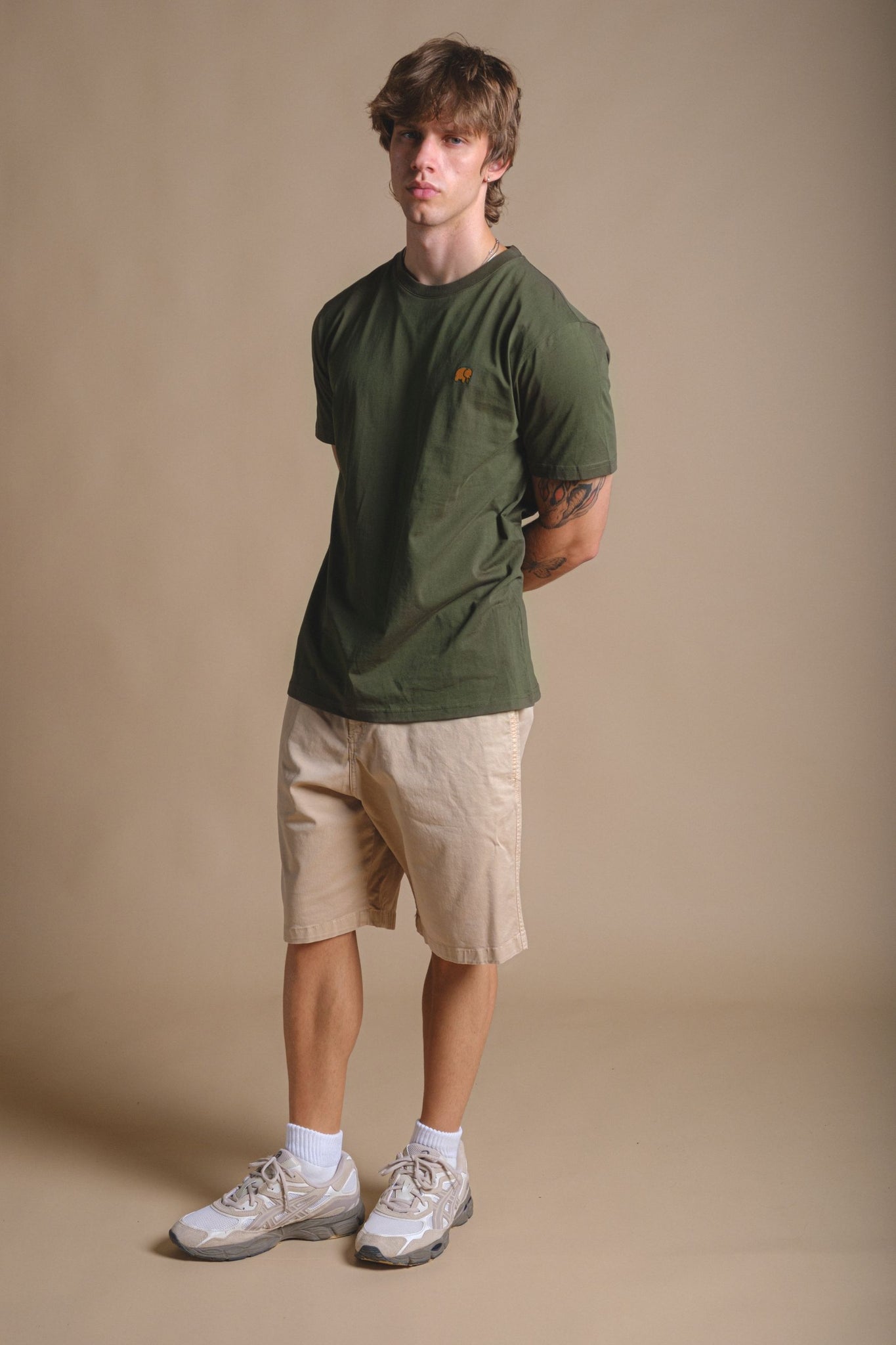 Camiseta Orgánica Esencial Kombu Green