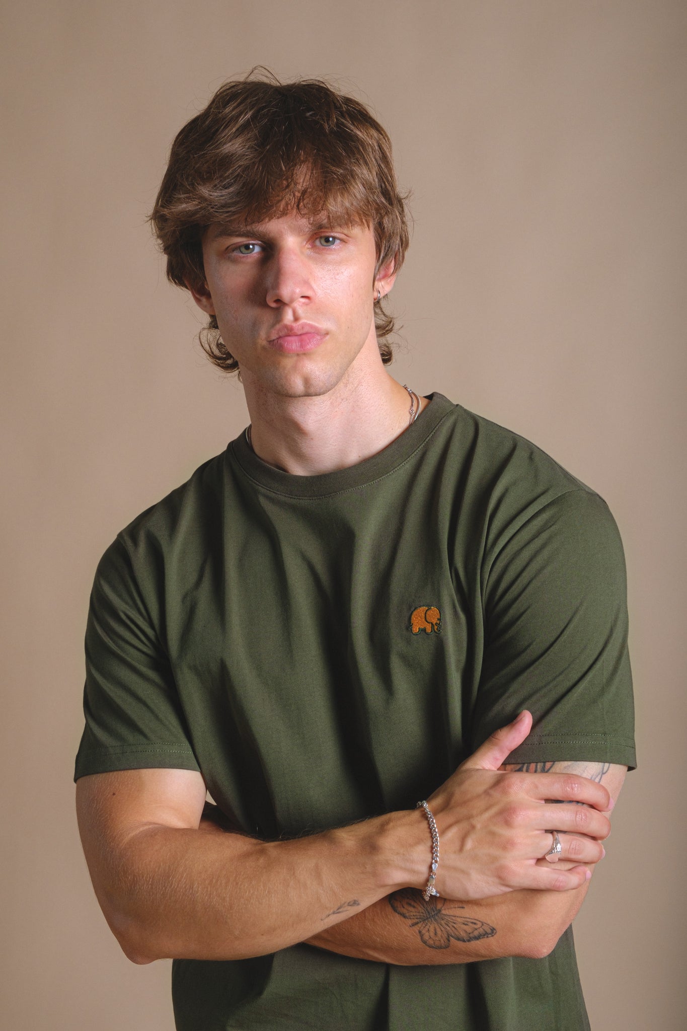 Camiseta Orgánica Esencial Kombu Green