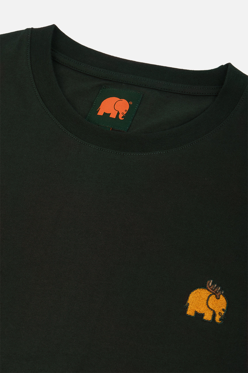 Organic Essential T-Shirt Rudolphant Holly Green