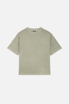 Essential Sunwashed Heavyweight Oversized T-Shirt Seagrass