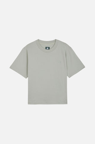 Silhouette de face du t-shirt Essential pour femme Coastal Fog | TP_IMAGE_TYPE=SILHOUETTE_FRONT