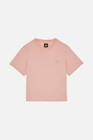 Silhouette di una t-shirt organica rosa pallido | TP_IMAGE_TYPE=SILHOUETTE_FRONT