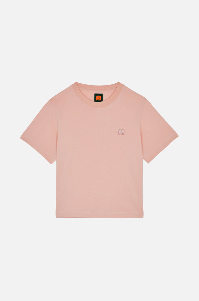 Silhouette d'un t-shirt bio Pale Pink | TP_IMAGE_TYPE=SILHOUETTE_FRONT
