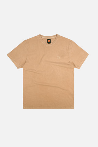 Silhouette avant du Essential Pigment T-Shirt en Cuban Sand | TP_IMAGE_TYPE=SILHOUETTE_FRONT