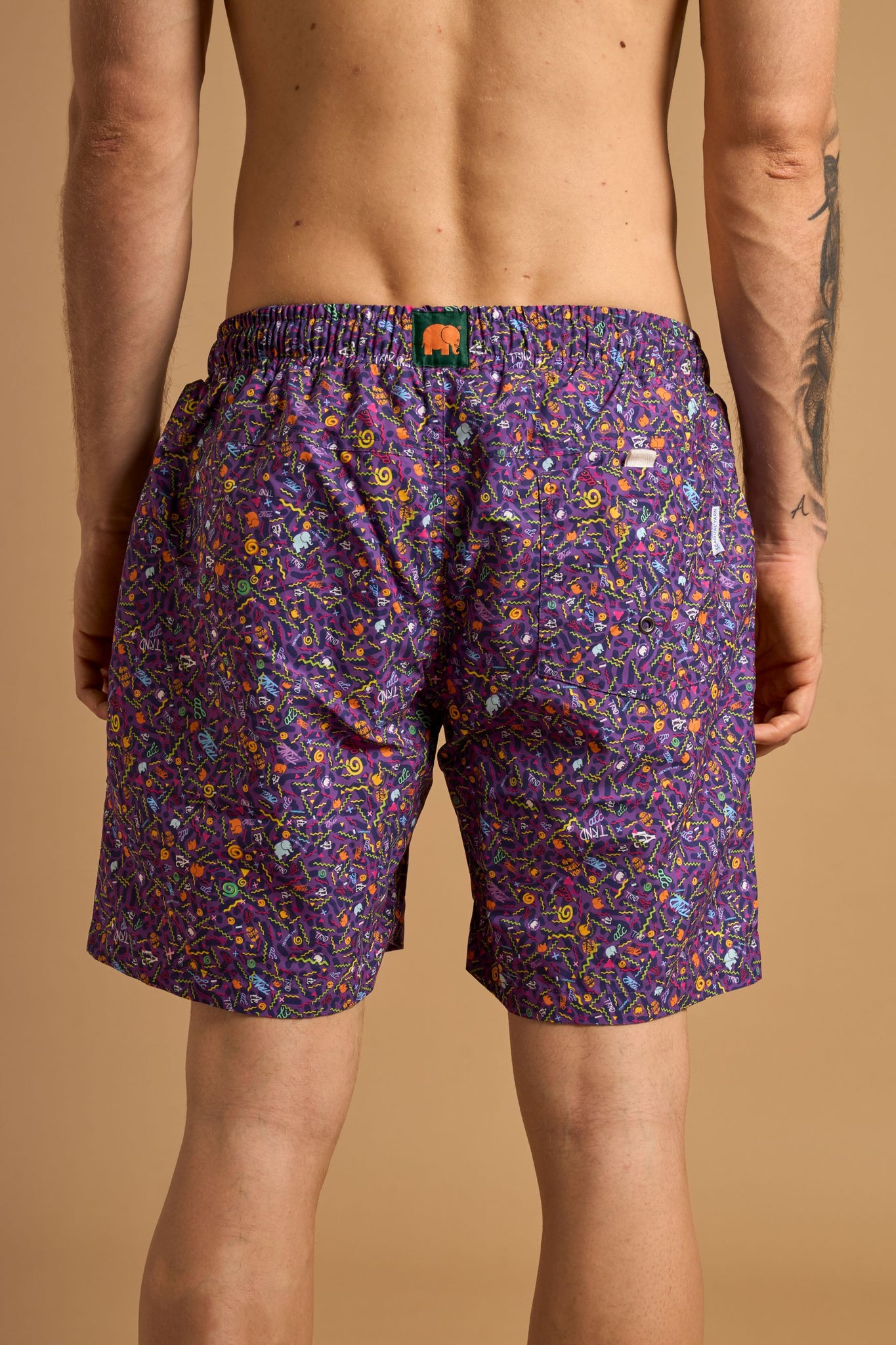 Dogtown SEAQUAL®YARN Swim Trunks Purple