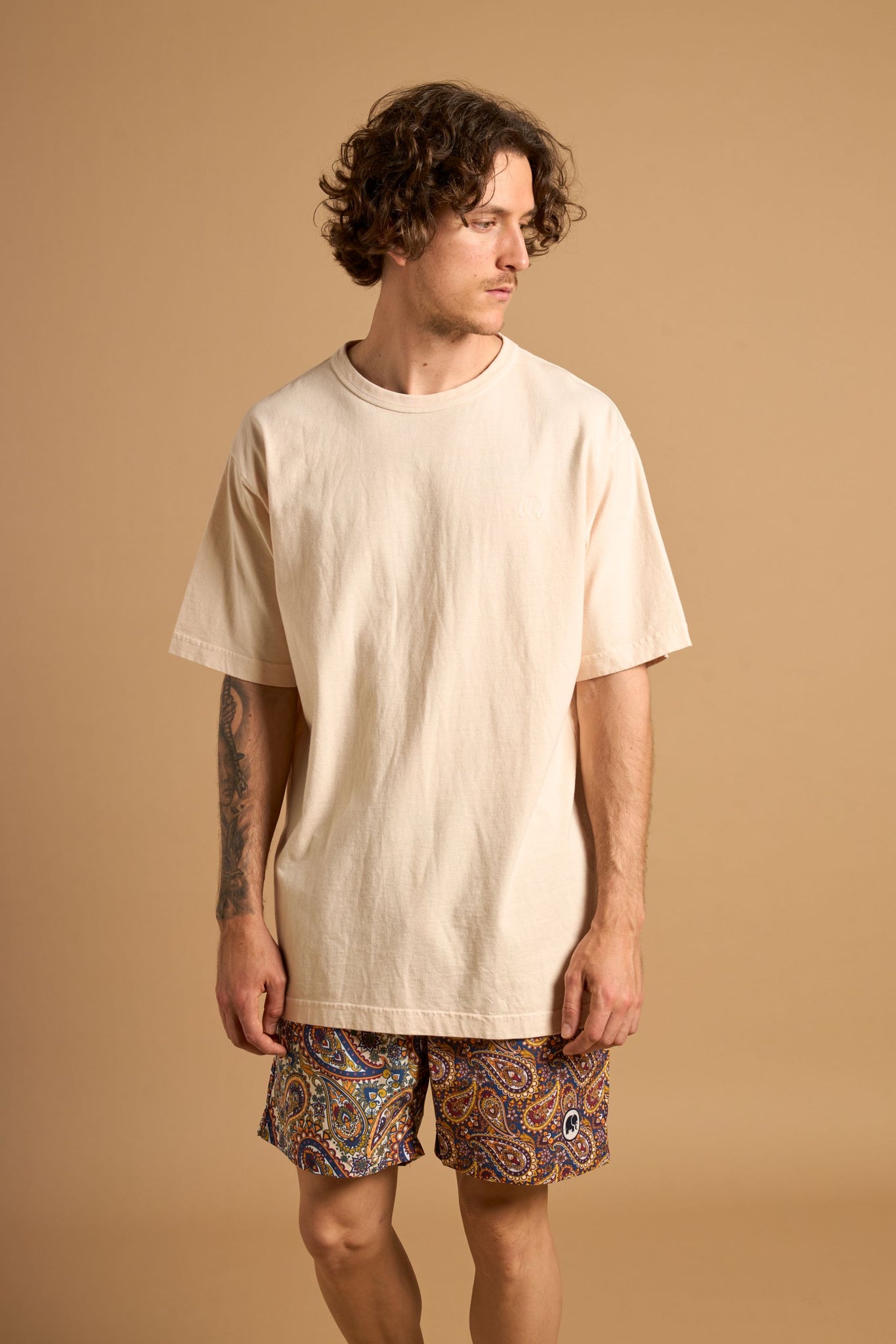 Ocean Paisley SEAQUAL®YARN Swim Trunks