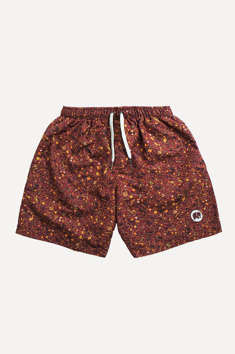 Dogtown SEAQUAL®YARN Swim Trunks Red