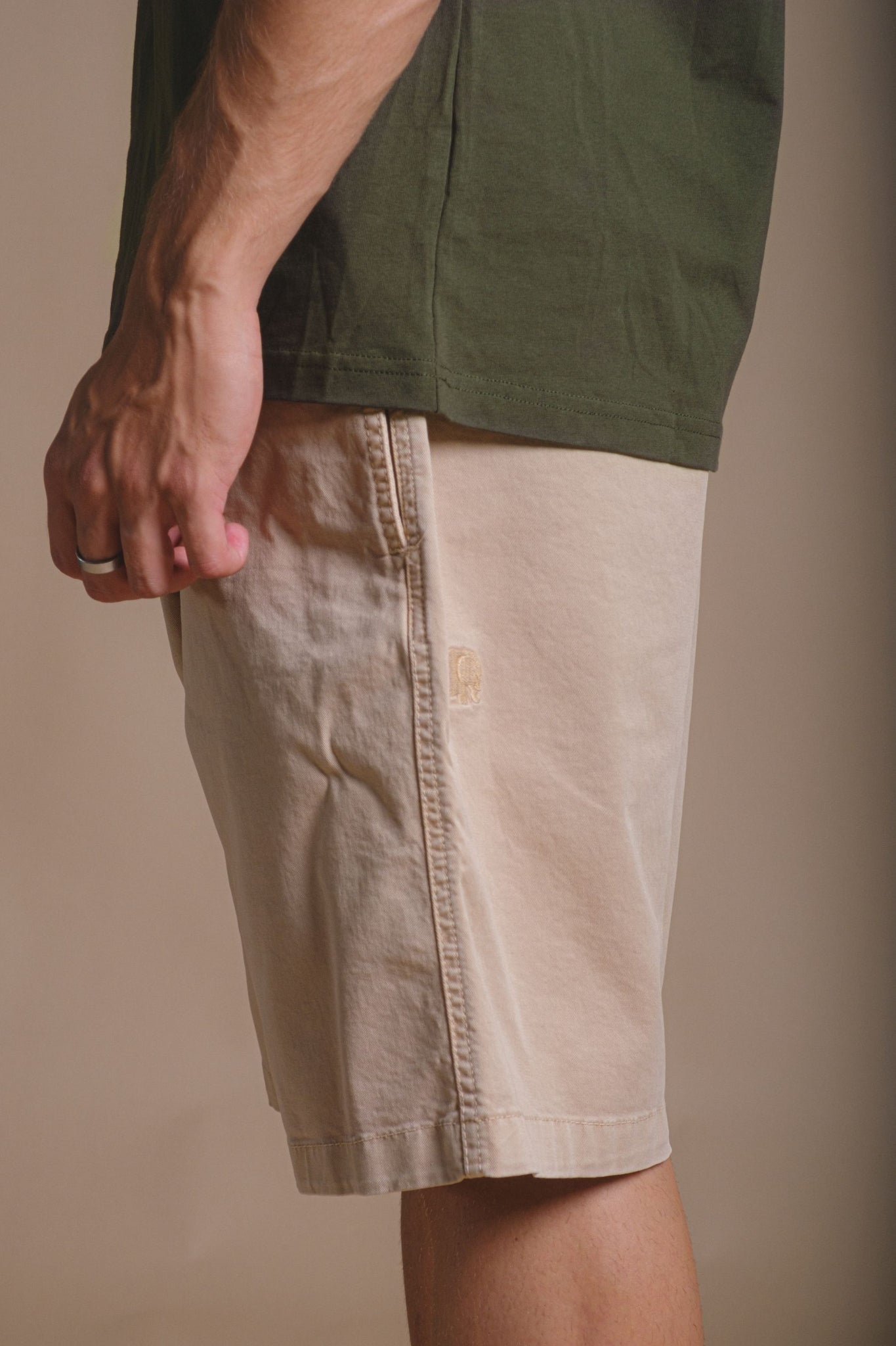 Ecodye Cotton Climber Shorts Sand