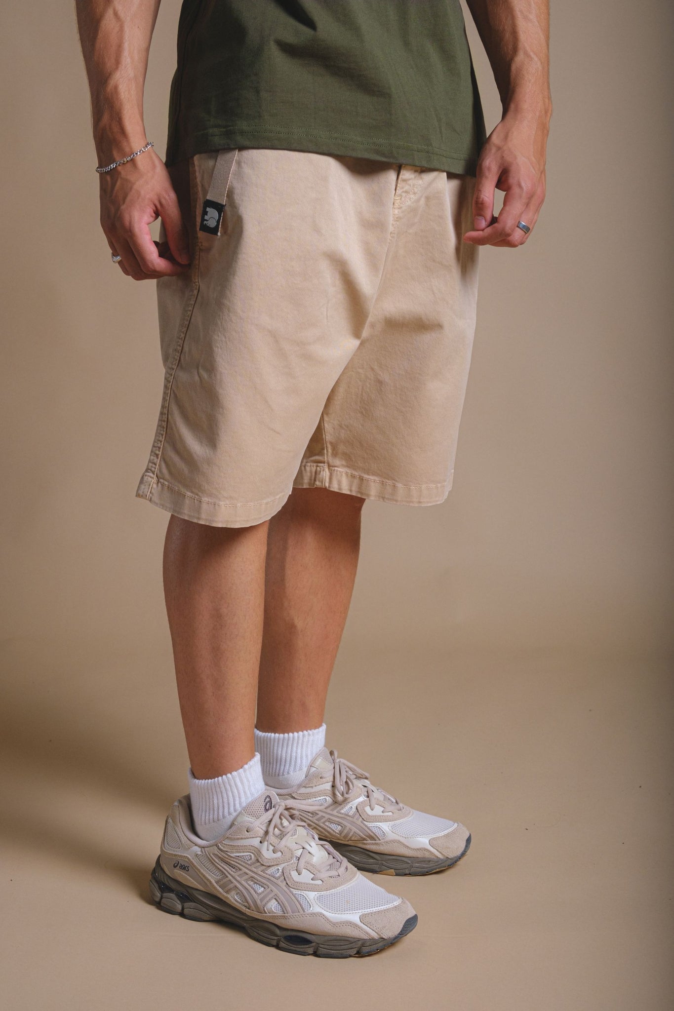 Ecodye Cotton Climber Shorts Sand