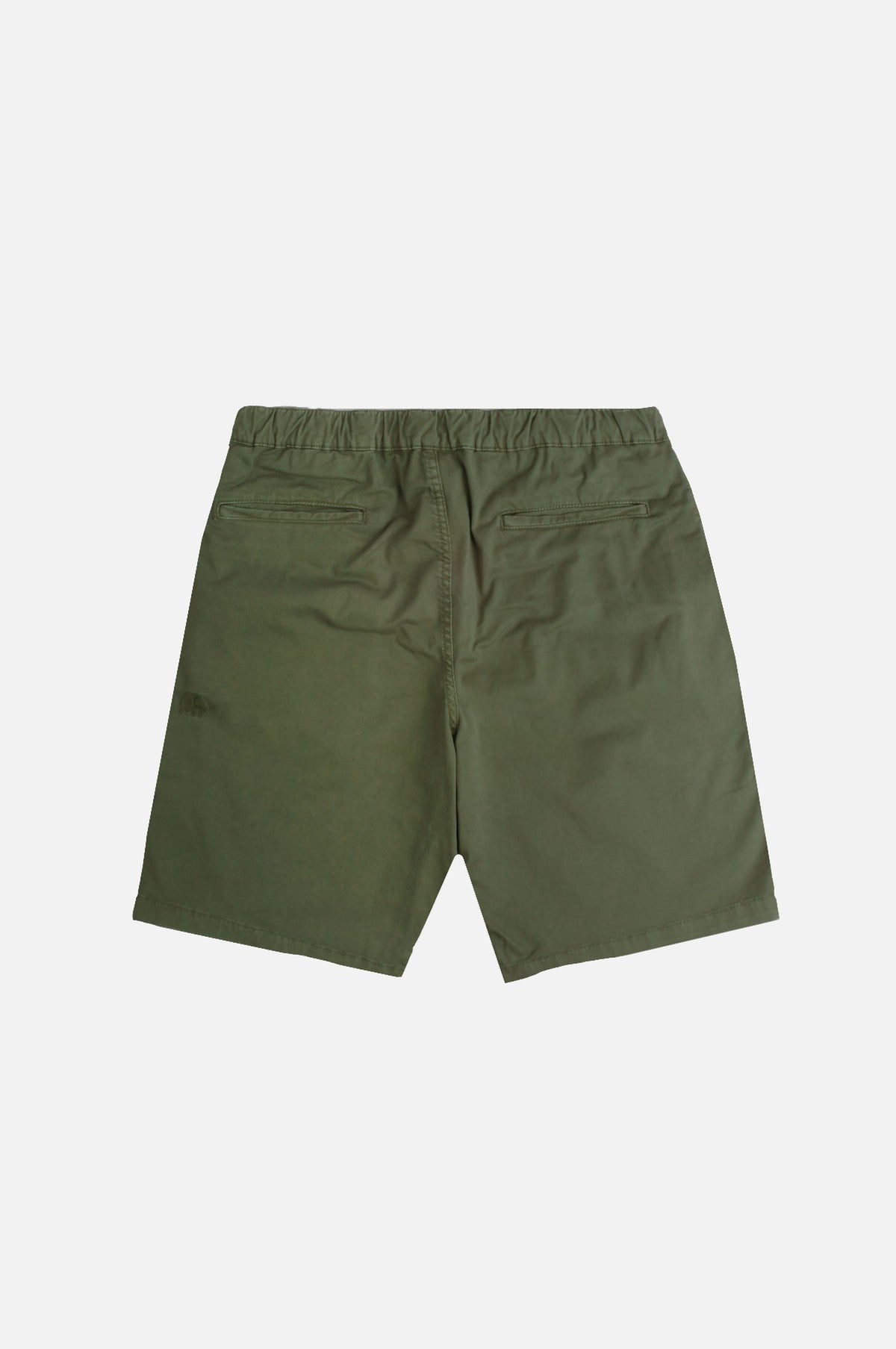 Short Climber en coton Ecodye coloris Menthol, présenté de dos pour mettre en valeur la ceinture et les poches | TP_IMAGE_TYPE=MODEL_BACK
