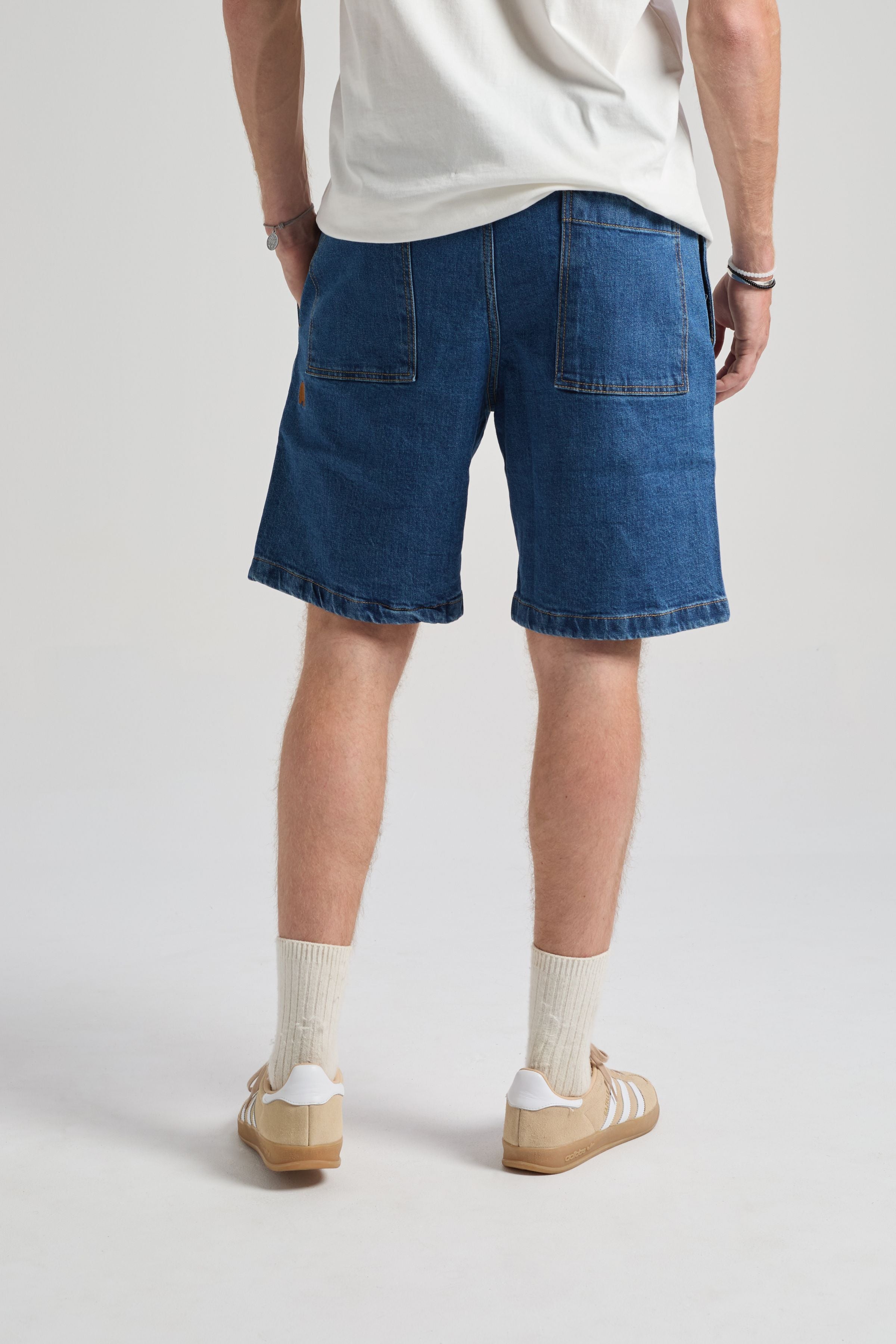 Recycled Denim Climber Shorts Dark Wash – Trendsplant