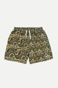 Forest Paisley SEAQUAL®YARN Swim Trunks