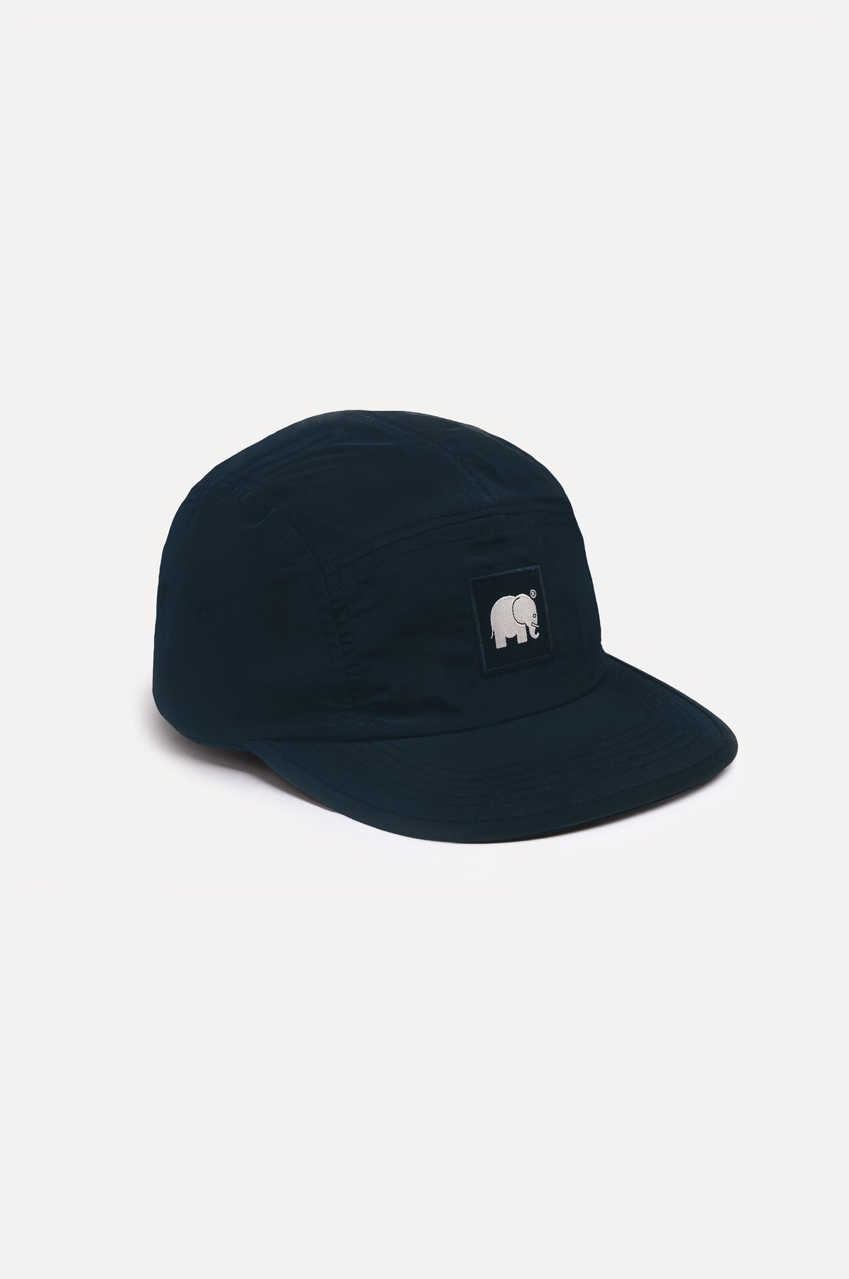 Silhouette frontale del Five Panel Cap in nylon idrorepellente Trendsplant Blue | TP_IMAGE_TYPE=SILHOUETTE_FRONT