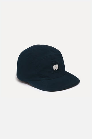 Silhouette frontale del Five Panel Cap in nylon idrorepellente Trendsplant Blue | TP_IMAGE_TYPE=SILHOUETTE_FRONT