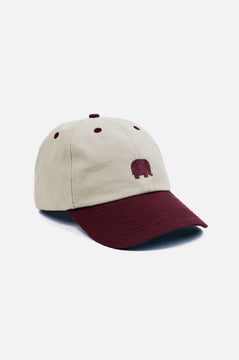 Gorra Logo Dad Grana Ecru