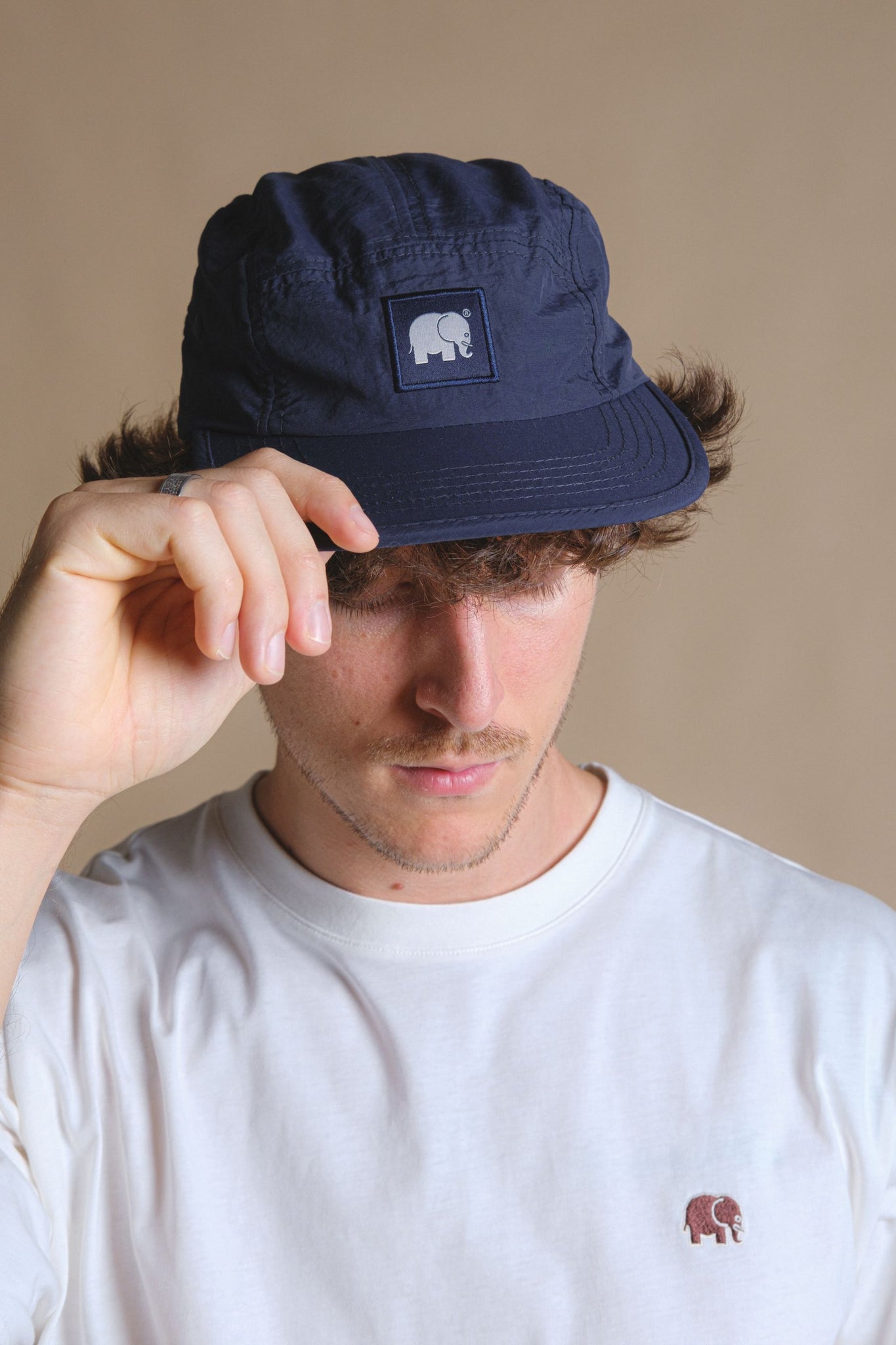 Gorra Five Panel Nylon Repelente Agua Trendsplant Blue