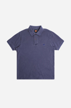 Polo Orgánico Pigment Dyed Beacon Blue