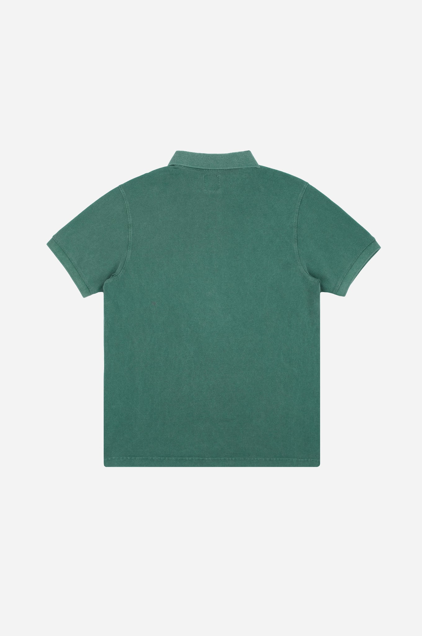 Organic Pigment Dyed Polo Shirt Eden Green