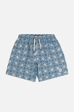 Tiles SEAQUAL®YARN Swim Trunks Light Blue