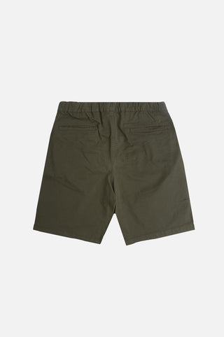 Silhouette de dos du short Ecodye Cotton Climber Shorts en coloris Ivy Green | TP_IMAGE_TYPE=SILHOUETTE_BACK