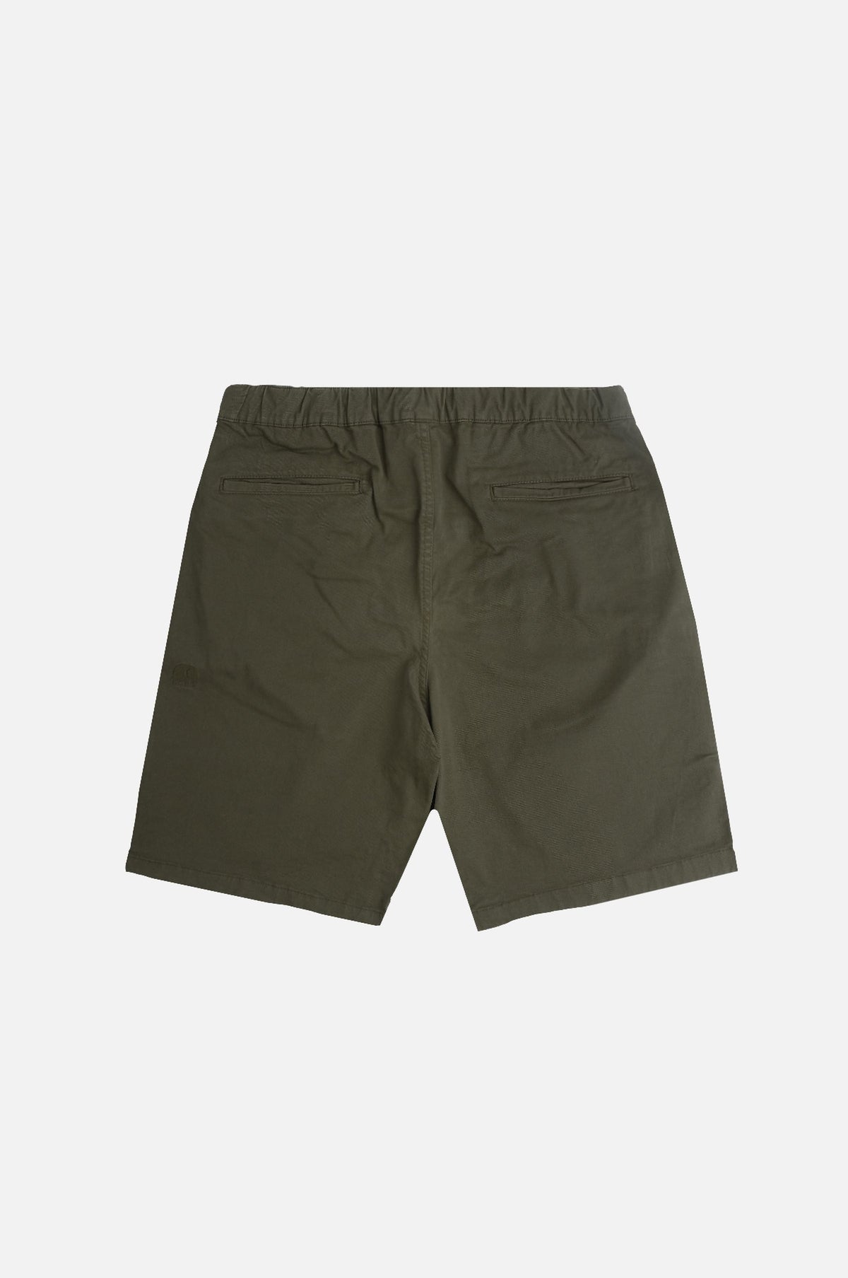 Silhouette de dos du short Ecodye Cotton Climber Shorts en coloris Ivy Green | TP_IMAGE_TYPE=SILHOUETTE_BACK