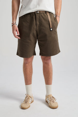 Personne portant le short Ecodye Cotton Climber Shorts coloris Ivy Green, vue de face | TP_IMAGE_TYPE=MODEL_FRONT