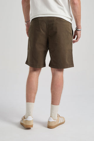 Personne portant l'Ecodye Cotton Climber Shorts coloris Ivy Green, vue de dos | TP_IMAGE_TYPE=MODEL_BACK