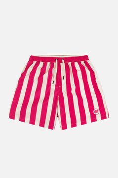 Beach Club SEAQUAL®YARN Swim Trunks Fuchsia