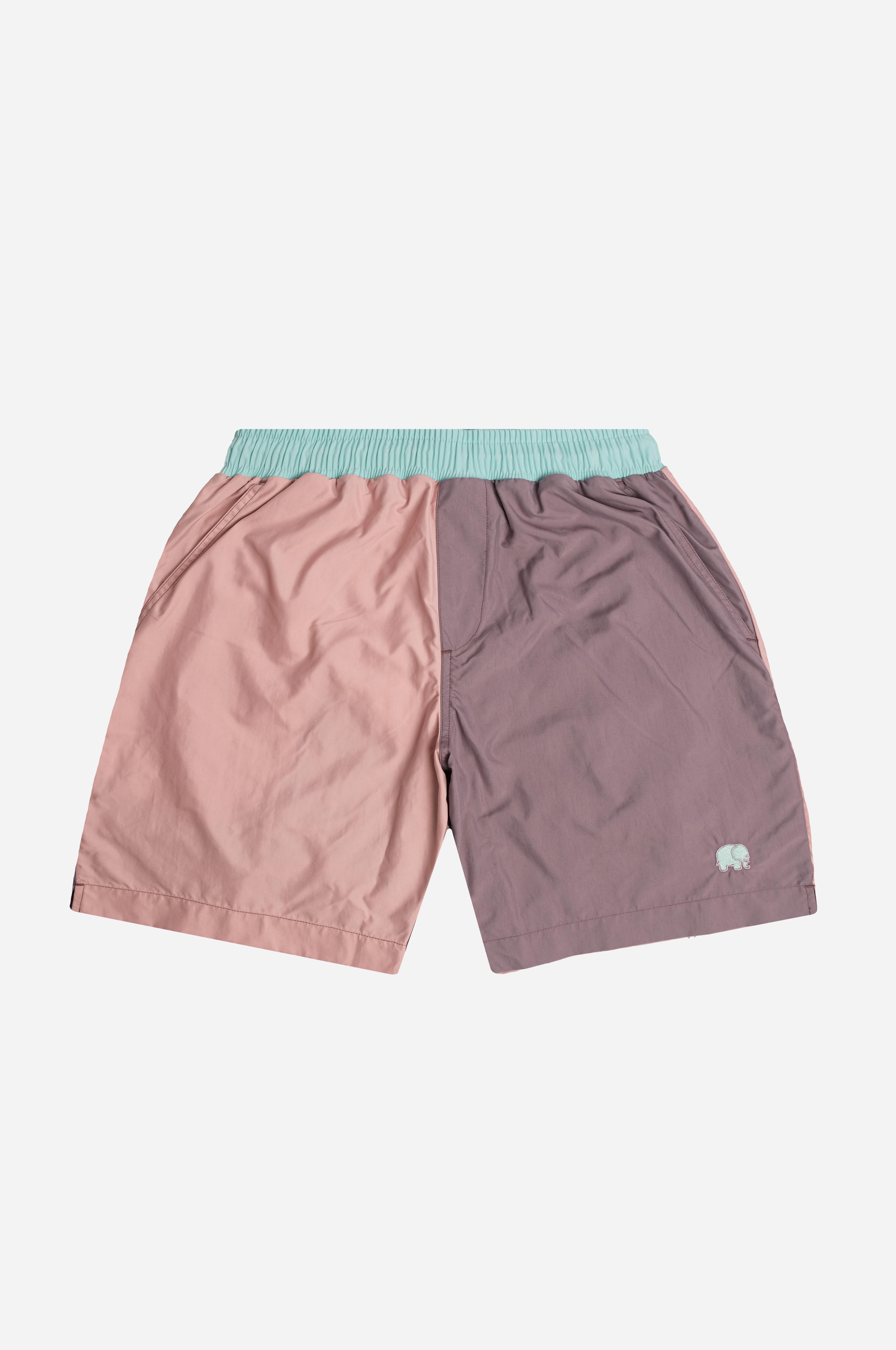 Color block swim trunks online