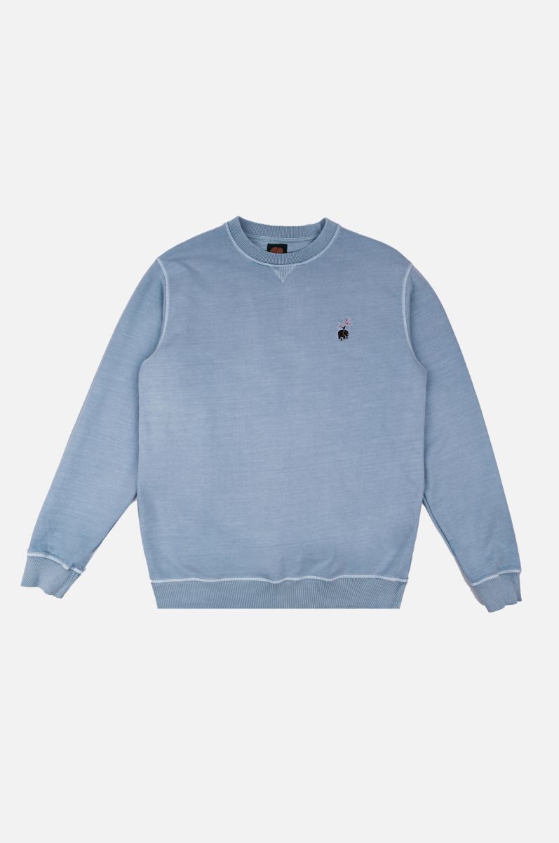 Orba Crewneck Sweater Sunset Blue