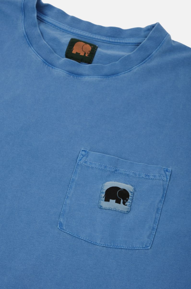 Camiseta Bolsillo Menorca Daphne Blue