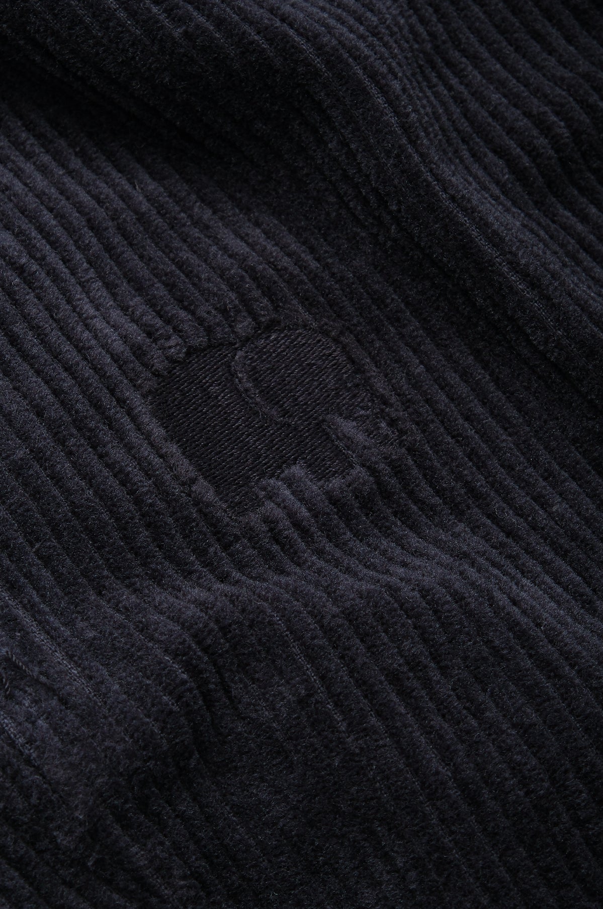 Détail en gros plan de la texture du Navy Corduroy Ecodye Climber Pant | TP_IMAGE_TYPE=DETAIL