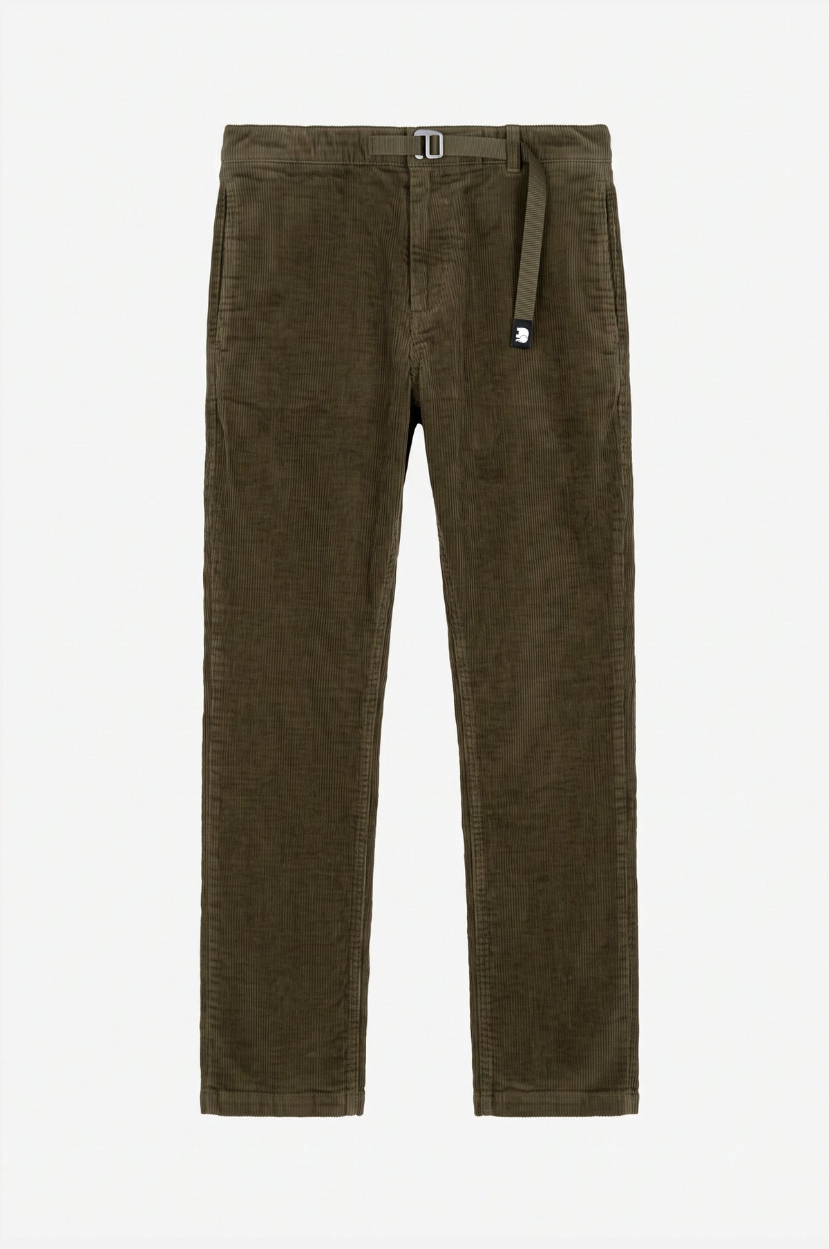Silhouette frontale di Corduroy Ecodye Climber Pant in Dark Olive | TP_IMAGE_TYPE=SILHOUETTE_FRONT