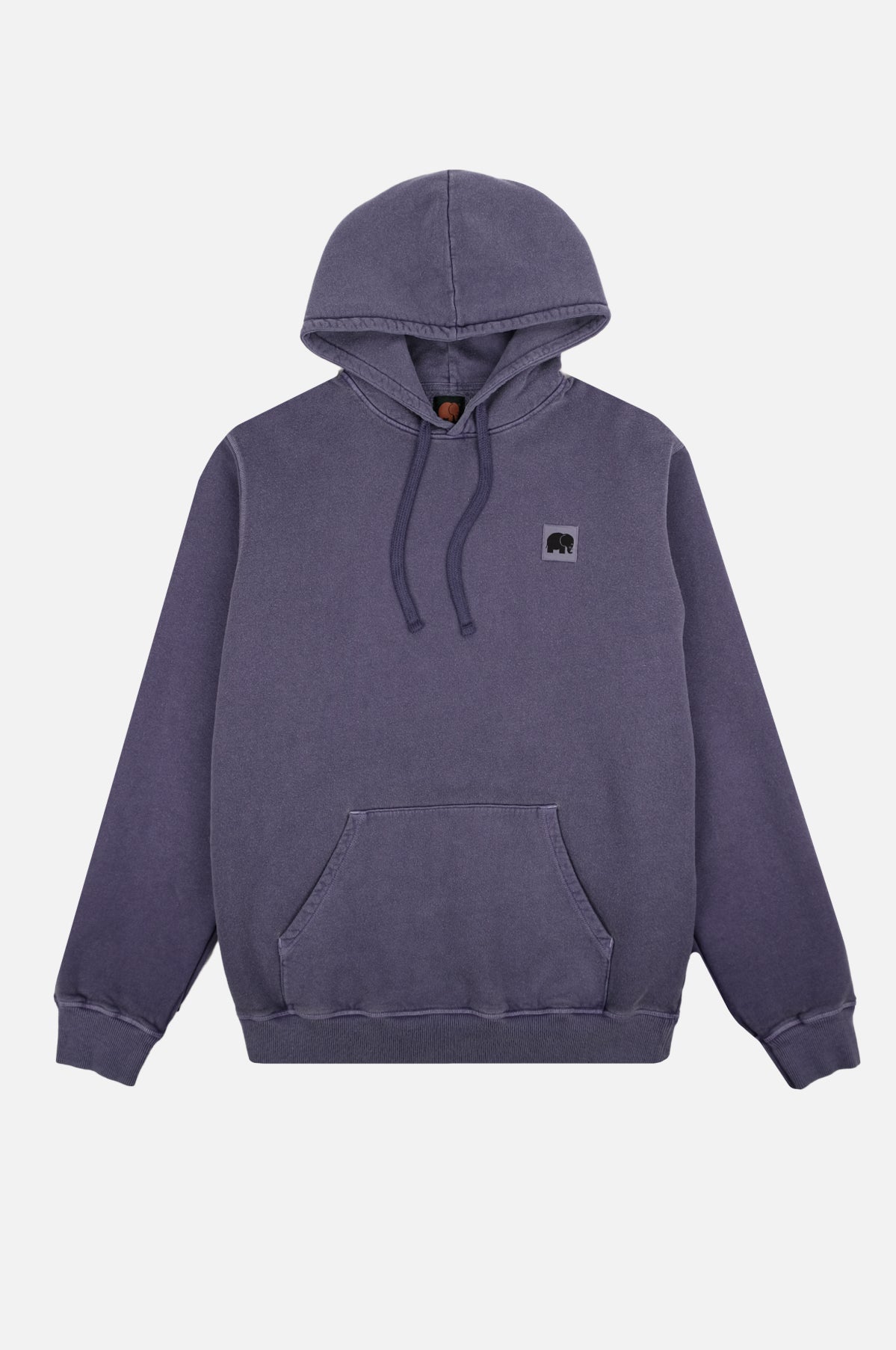 Poniente Heavy Pigment Dyed Hoodie Dusk Blue