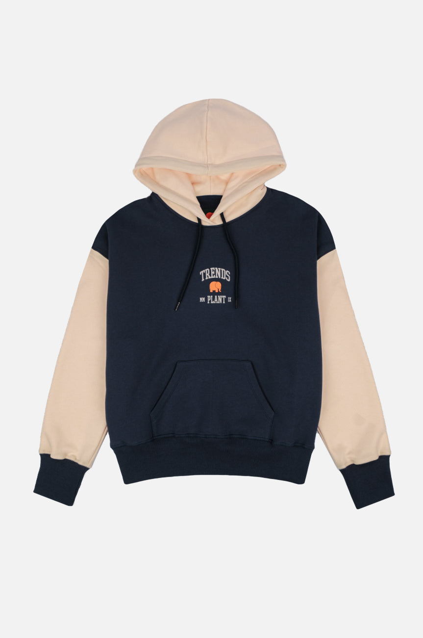 Women's Alpha College Oversized Hoodie Deep Navy