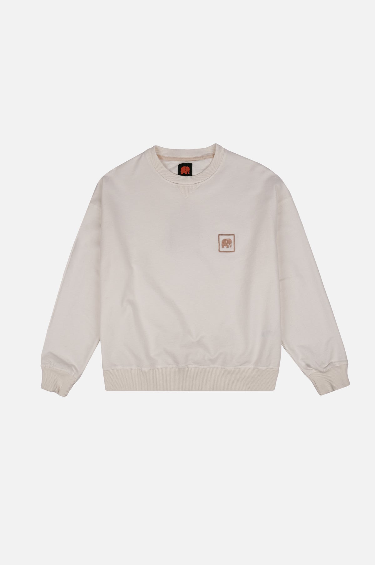 Sudadera Mujer Pigment Oversized Espliego Almond Milk