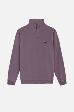Sudadera Cremallera Pigment Sauce Sunset Purple