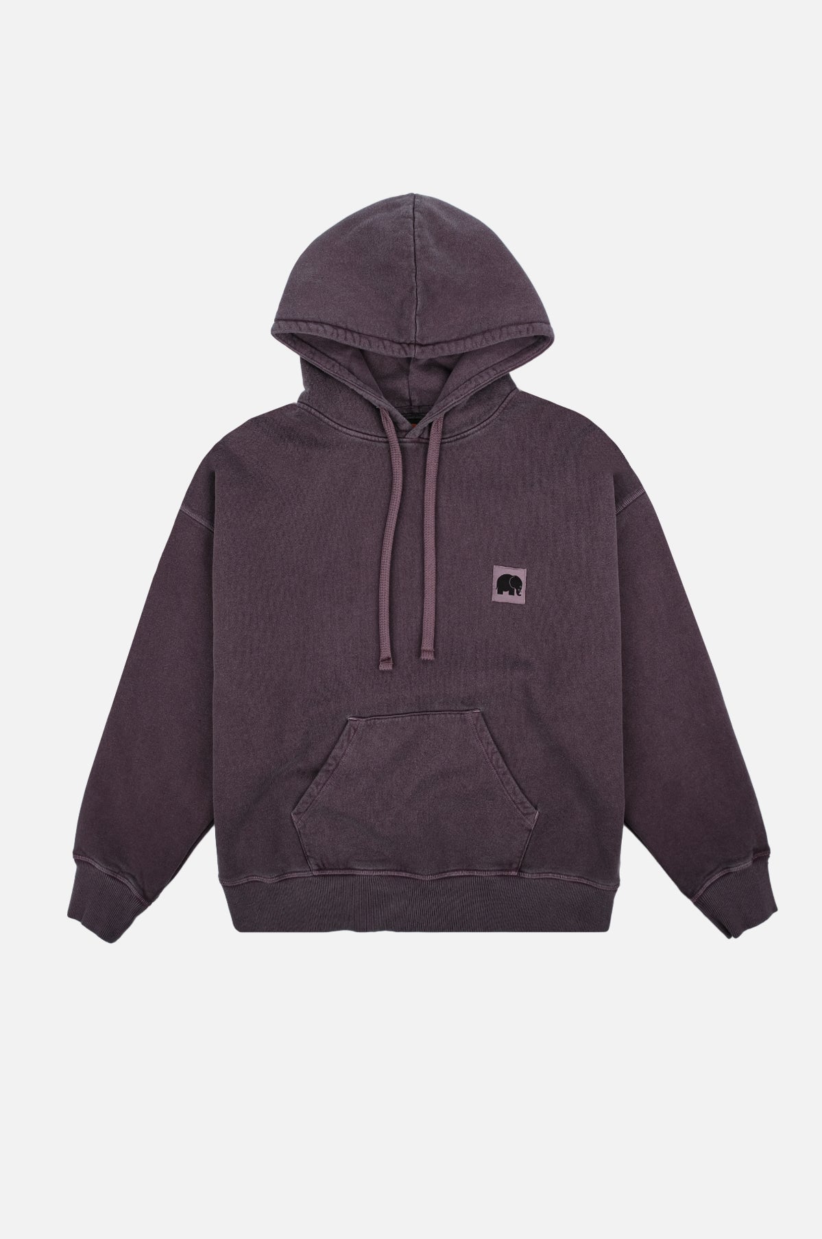 Women's Amerador Heavy Pigment Oversized Hoodie Sunset Purple