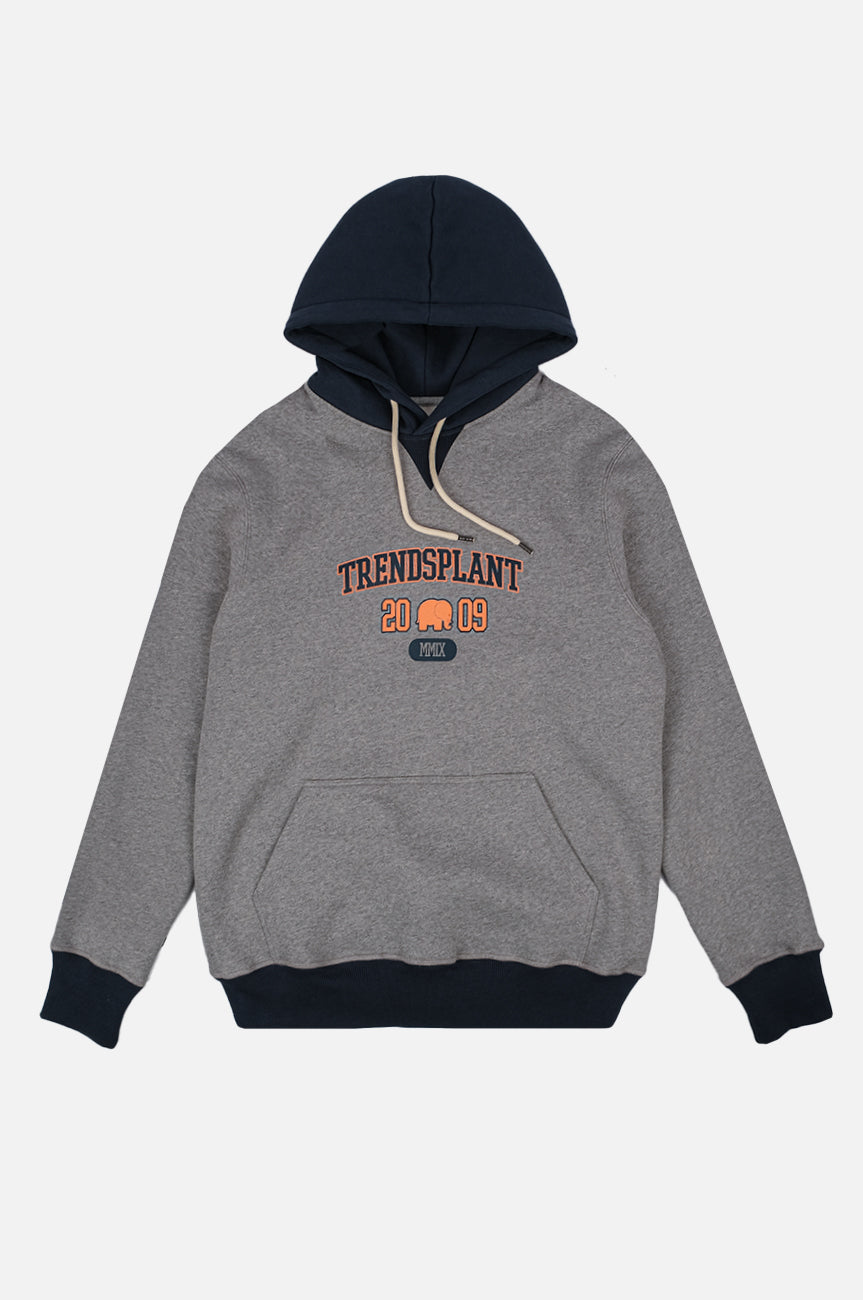 Gamma College Hoodie Mild Heather Grey