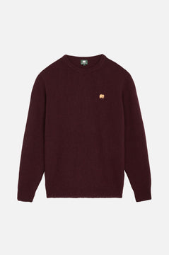 Sella Knit Wine Red