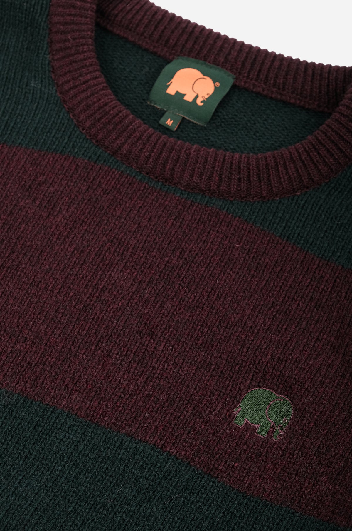 Jersey Sella Pine Green/Wine Red