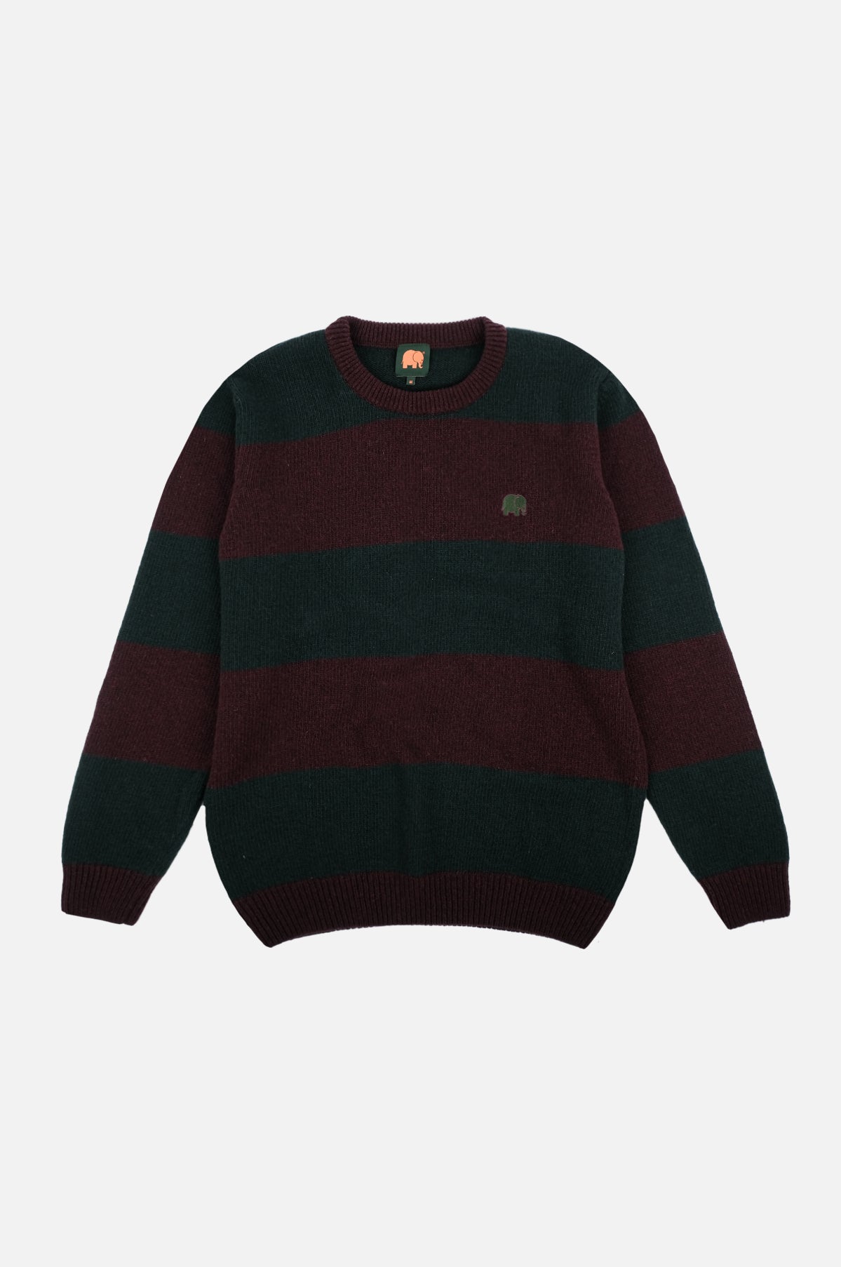 Jersey Sella Pine Green/Wine Red