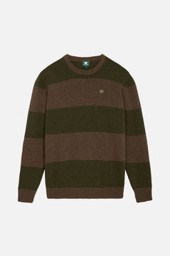 Sella Knit Cocoa Brown/Ivy Green