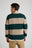 Persona che indossa un maglione Sella Knit in Pine Green e Nomad Brown, vista da dietro. | TP_IMAGE_TYPE=MODEL_BACK