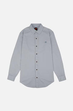 Postiguet Pigment Dyed Twill Shirt Air Blue