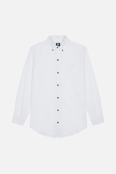 Postiguet Pigment Dyed Twill Shirt Bright White