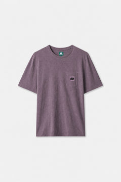 Garza Pigment Dyed T-Shirt Sunset Purple